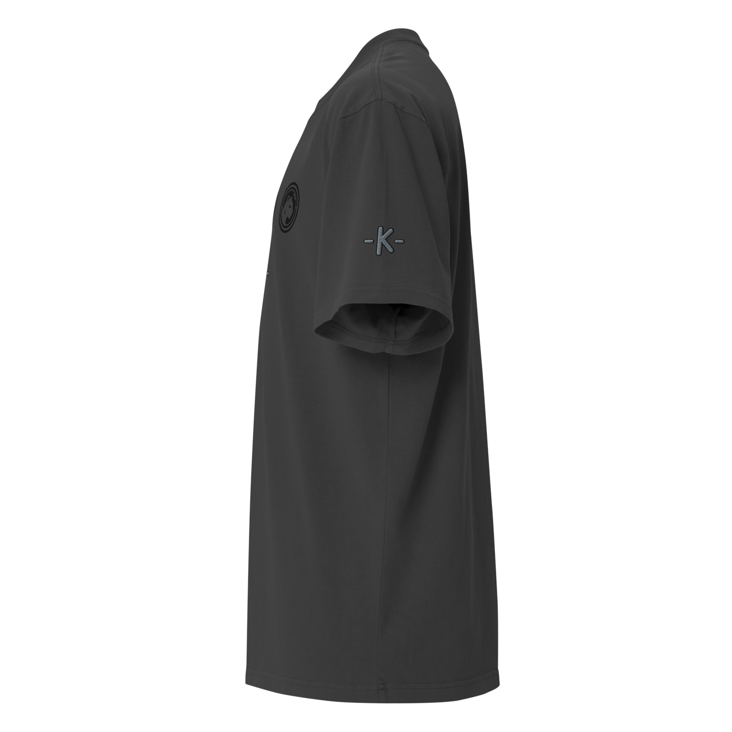 KURAI EMBROIDERED "SHADOW" FADED TEE