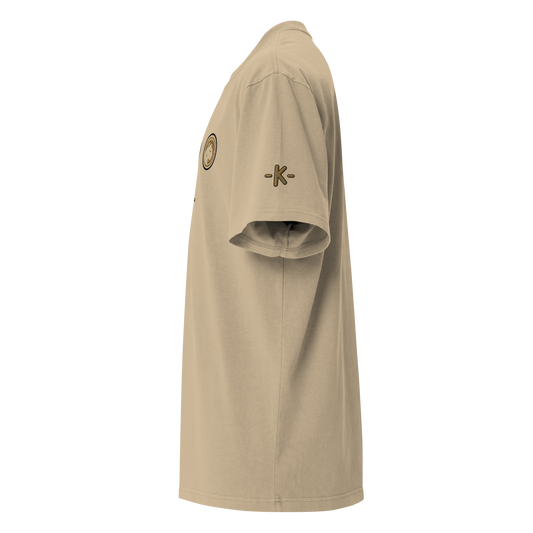 KURAI EMBROIDERED "DESERT" FADED TEE