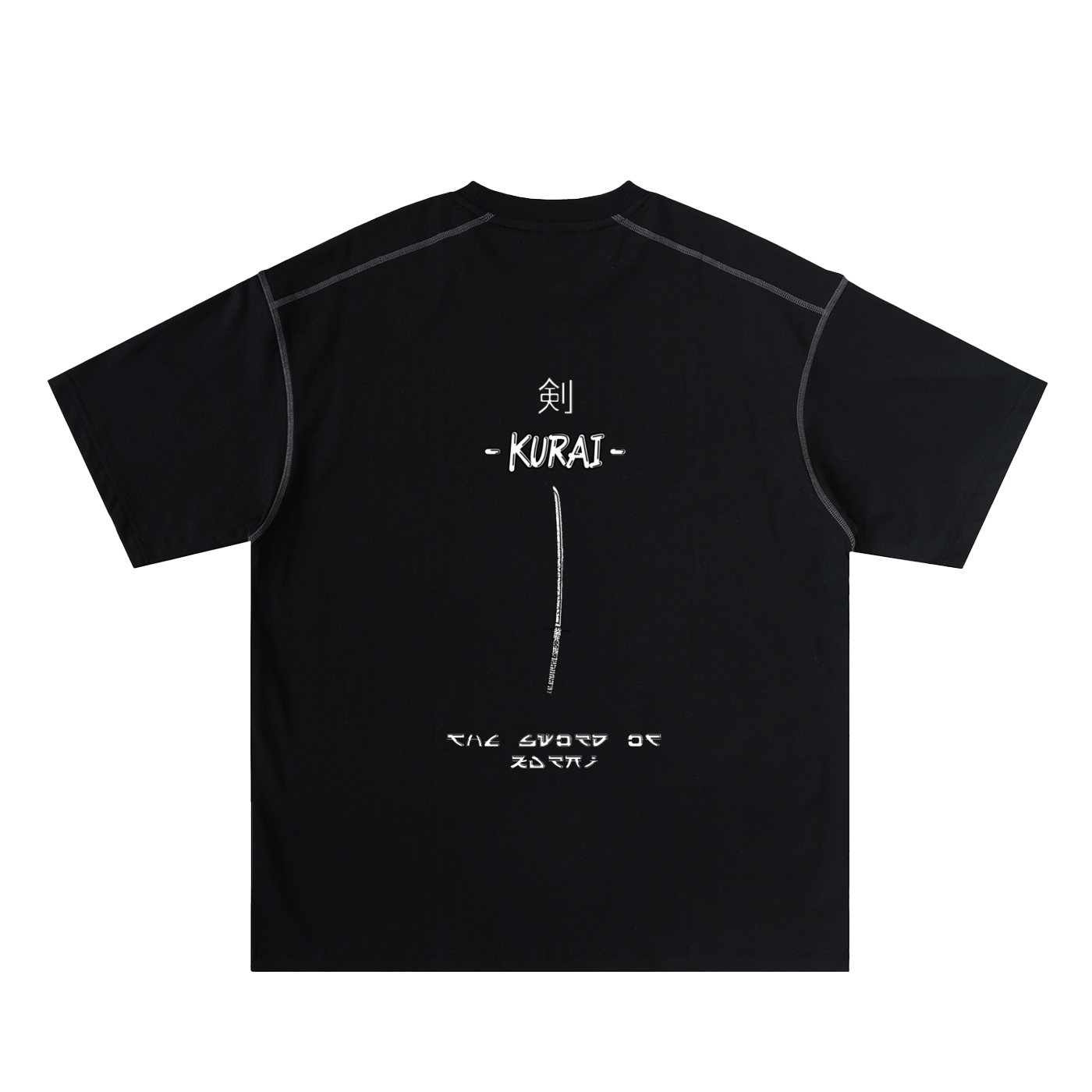 KURAI SWORD REGULAR FIT HEAVYWEIGHT CONTRAST TEE (240gsm)