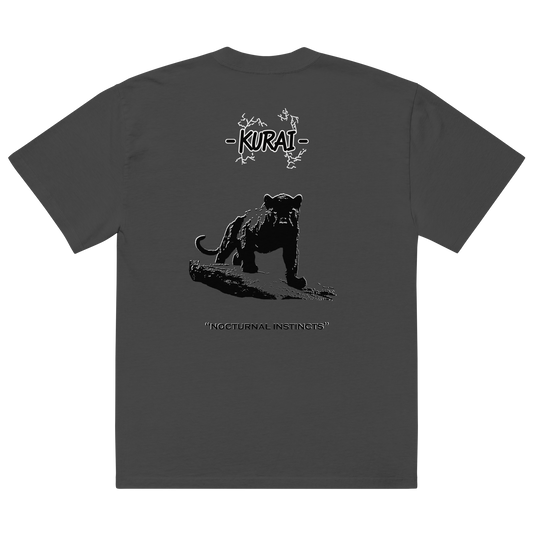 KURAI HEAVYWEIGHT GRAPHIC "WHITE THUNDER" TEE