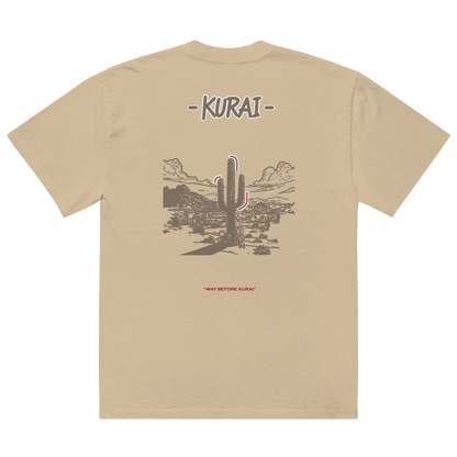 KURAI HEAVYWEIGHT GRAPHIC "REVERSE CACTUS" TEE